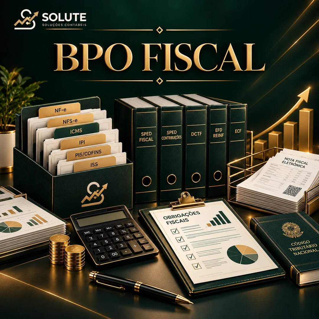 Arte do serviço BPO Fiscal