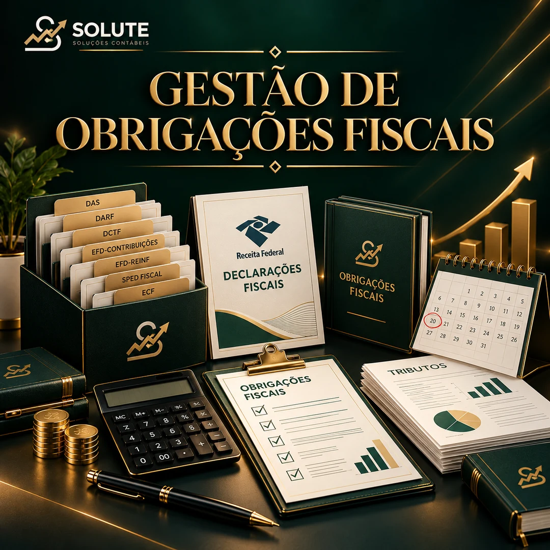 Arte do serviço Gestão de Obrigações Fiscais