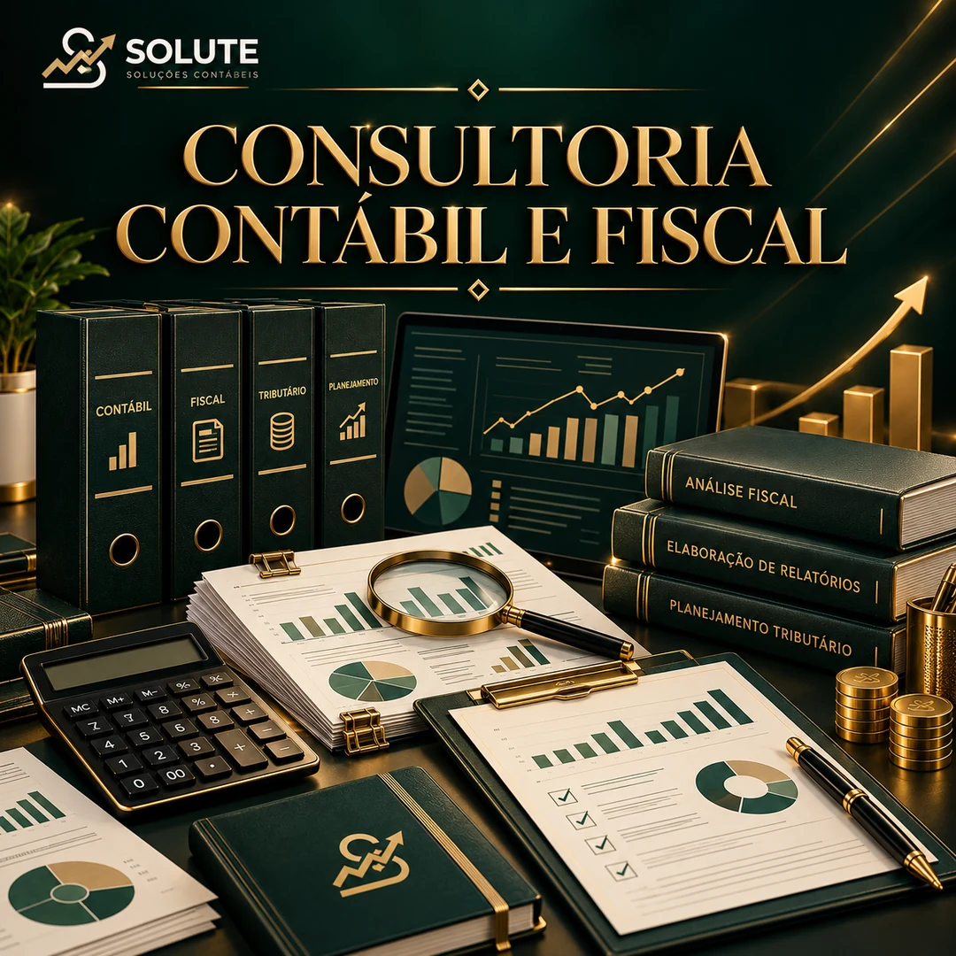 Arte do serviço Consultoria Contábil e Fiscal
